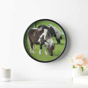 Horloge Paint Ponts Purebred Shetland
