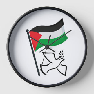 Horloge Palestine Drapeau du Canada (anglais seulement) |