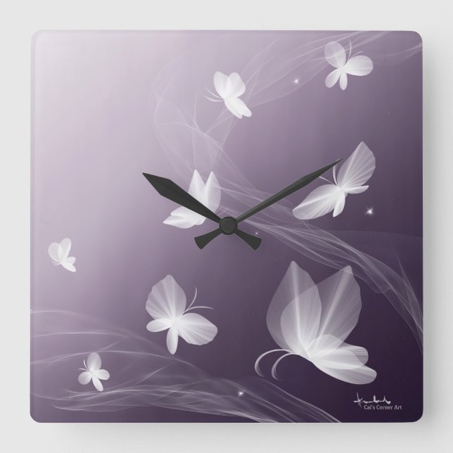 Horloge papillon (Recto)