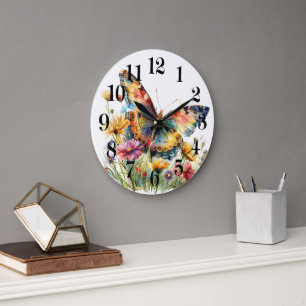 Horloge Papillon