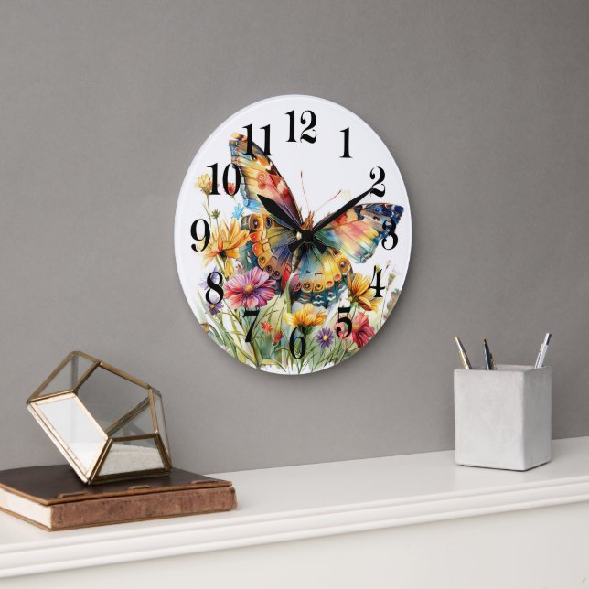 Horloge Papillon (Bureau)