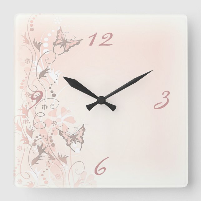 Horloge papillon (Recto)