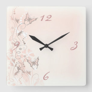 Horloge papillon