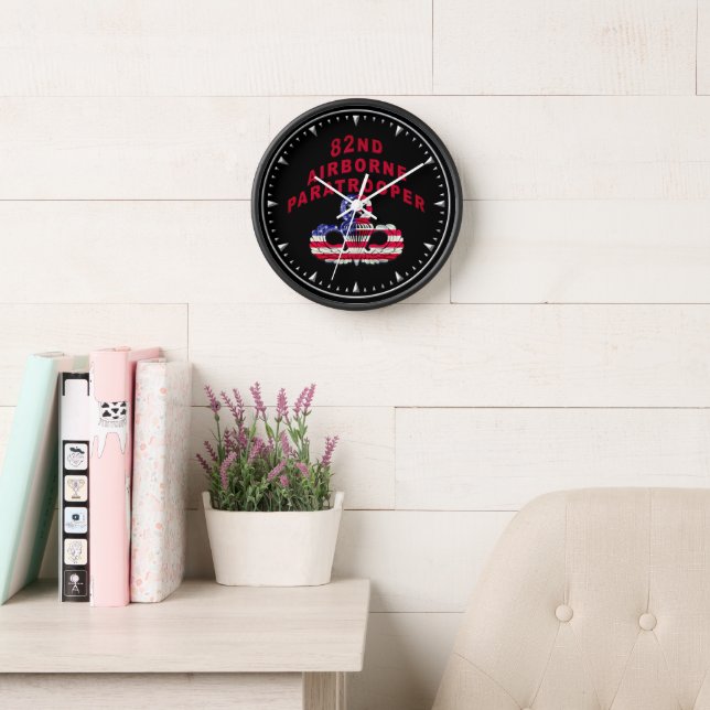 Horloge Parachutiste de la 82e division aéroportée (Salle de lecture)