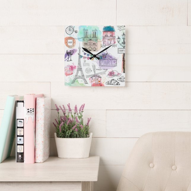 Horloge Paris (Salle de lecture)