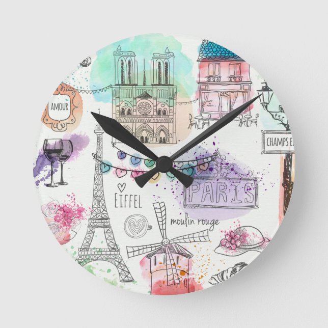 Horloge Paris (Recto)