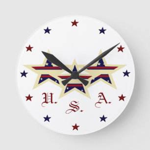 HORLOGE PATRIOTIQUE USA