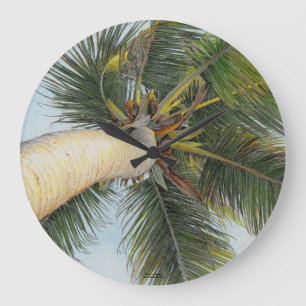 Horloge Paul McGehee "Palm Tree"
