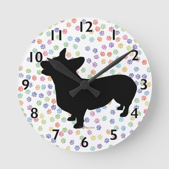 Horloge Pembroke Welsh Corgi (Recto)