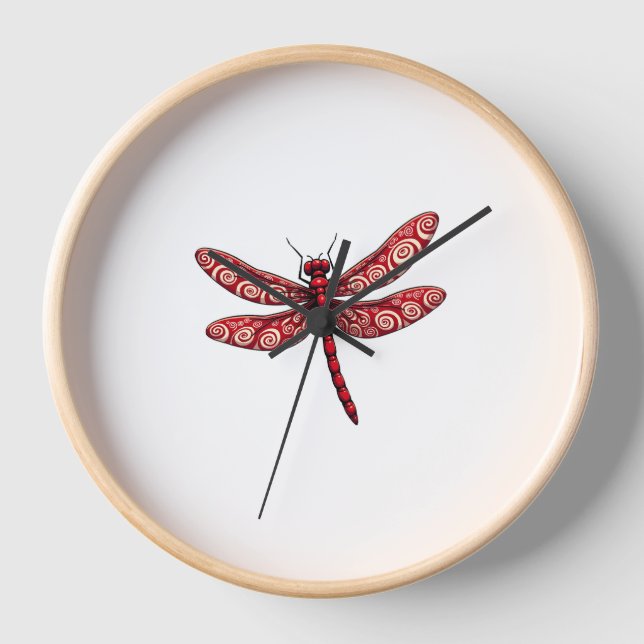 Horloge Peppermint dragonfly (Recto)