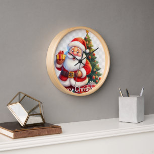 Horloge père Noël