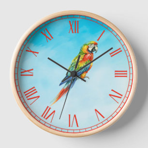 Horloge Perroquet