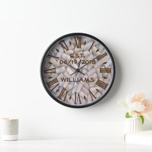 Horloge Personalized Wine Corks