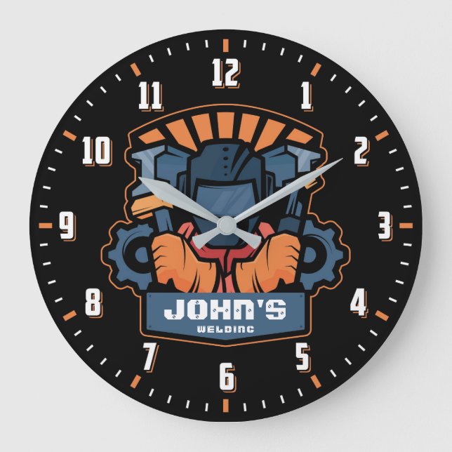 Horloge personnalisable du fabricant de soudure de (Recto)