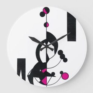 Horloge personnalisée Conception de Gee Rose
