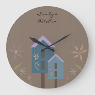 Horloge personnalisée de cuisine