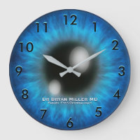 Horloge Personnalisée Opthamologie