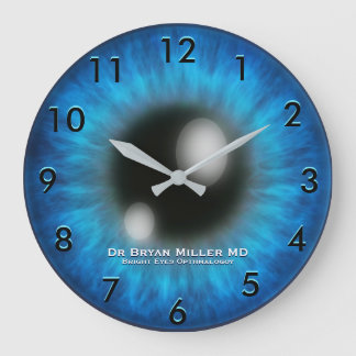 Horloge Personnalisée Opthamologie