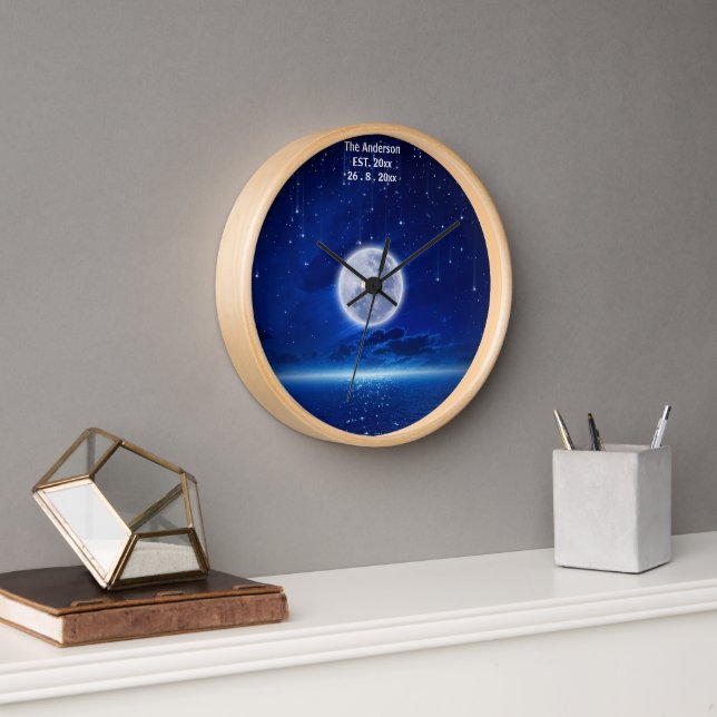 Horloge Personnalisez votre propre personnalisation (Bureau)