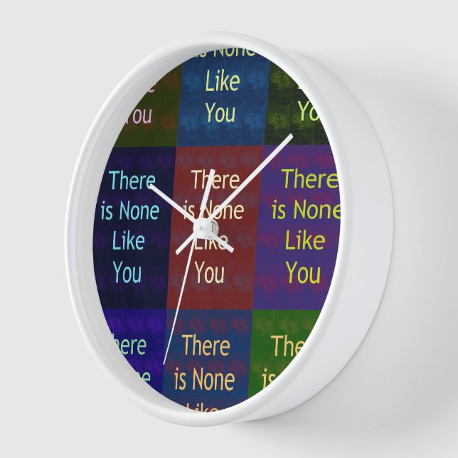 Horloge Personne ne vous aime (Angle)