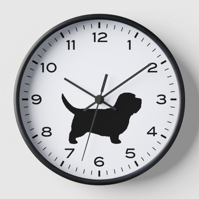 Horloge Petit Basset Griffon Vendeen (Recto)