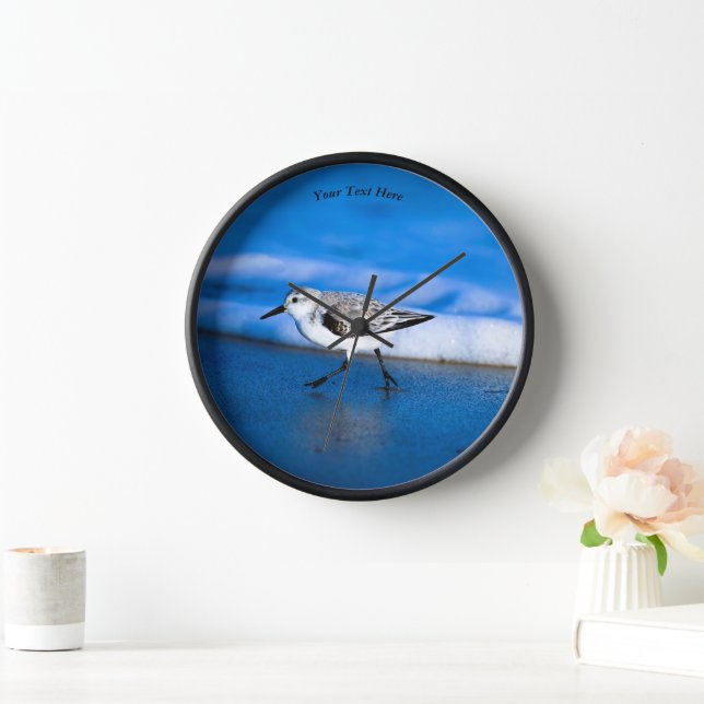 Horloge Petit Oiseau De Sable Par Mer (Maison)