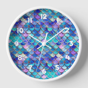Horloge Petites filles Motifs