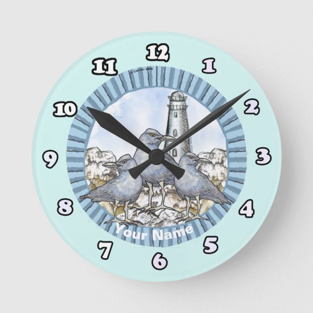 Horloge phare du Guide des goélands (Recto)