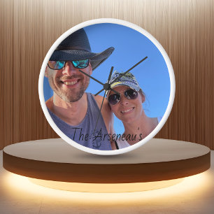 Horloge  Photo de joli Couple 