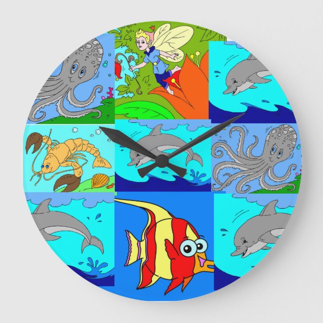 Horloge photo pour enfants (Recto)