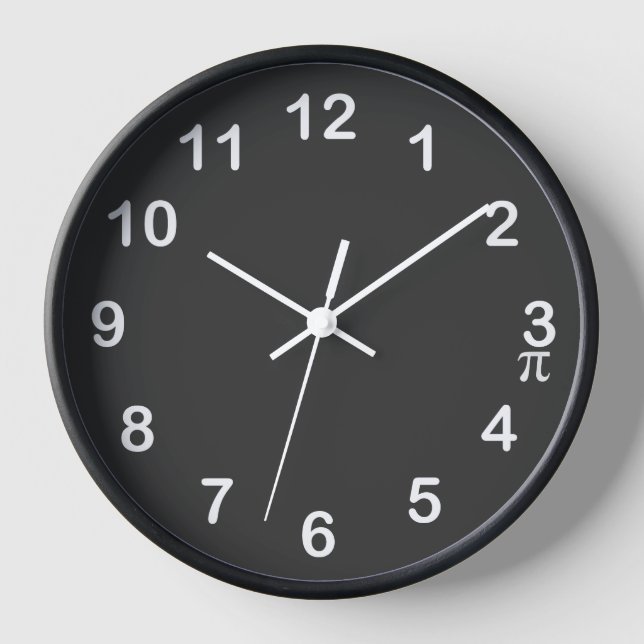 Horloge Pi (Recto)