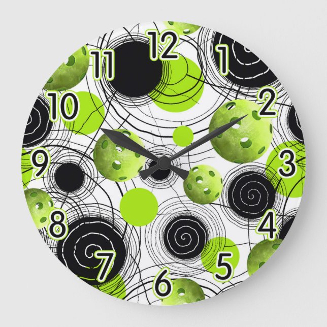 Horloge Pickleball (Recto)