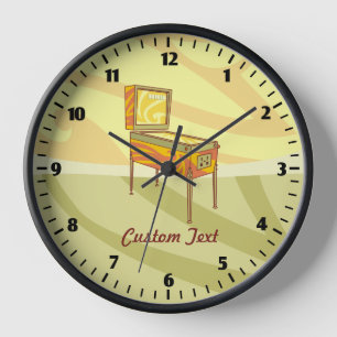 Horloge Pinball machine large clock