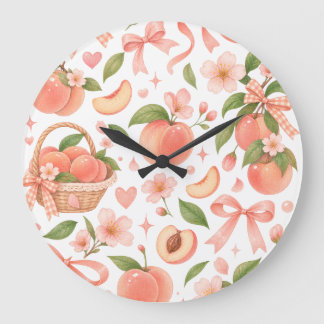 Horloge Pique-Nique Fleur de Pêcher 🍑