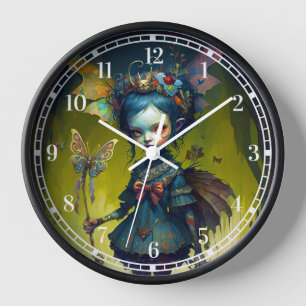 Horloge Pixie Imaginaire Grumpy Fairy