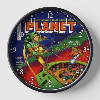 Horloge Planet Comics