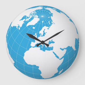 Horloge planète Terre 3D