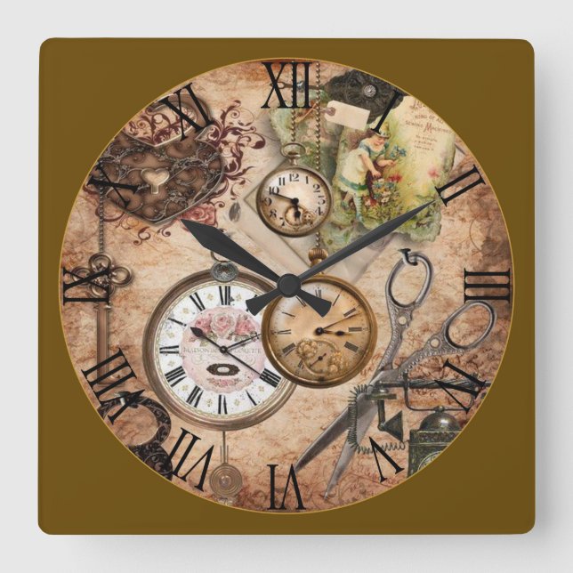 Horloge pleine d'horloges (Recto)