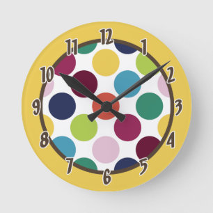 Horloge Pointe Colorée De Mood Moderne