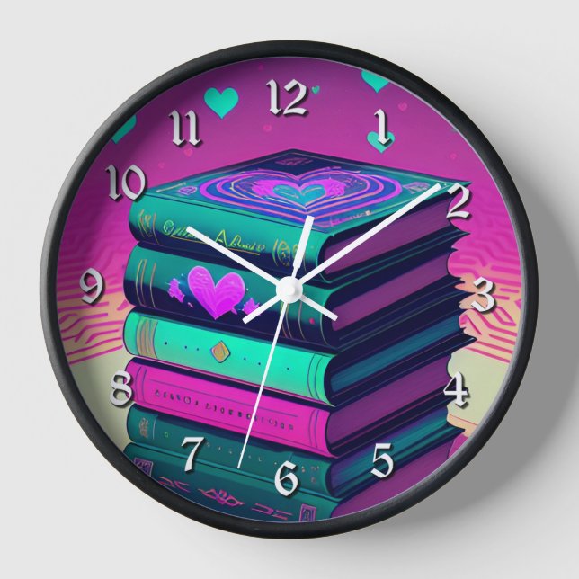 Horloge Pour L'Amour Des Livres (Recto)