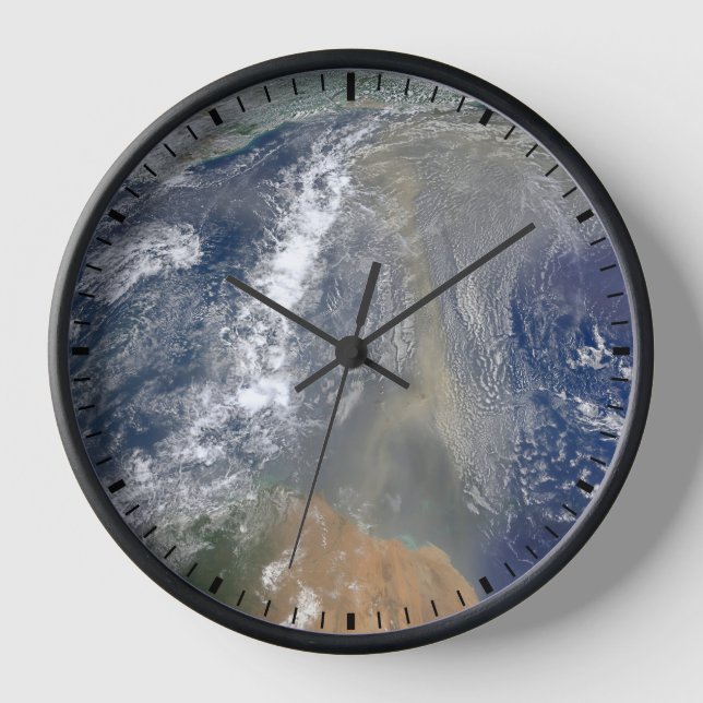 Horloge Poussière vers l'Amérique du Sud (Recto)