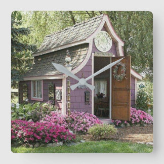horloge Purple Tiny House