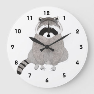 Horloge Raccoon