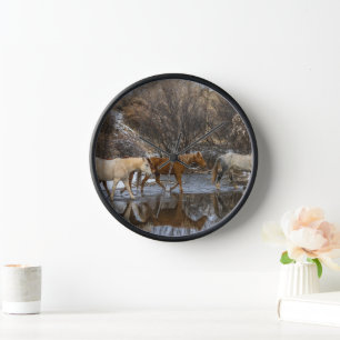 Horloge Ranch du cheval Hideout