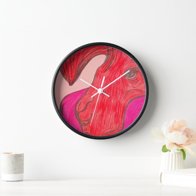 Horloge Red Rabbit  (Maison)