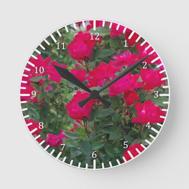 Horloge Red Roses (Recto)