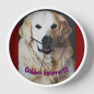 Horloge Reloj "Golden forever"