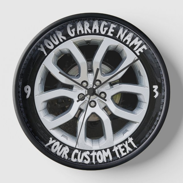 Horloge Réparation du service de voiture Garage Propriétai (Recto)