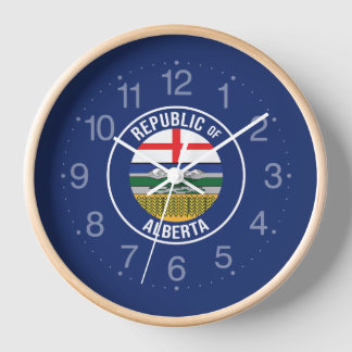 Horloge République de l'Alberta WEXIT
