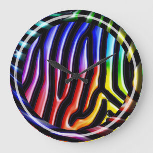 Horloge rétro Zebra 1